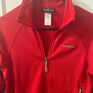 Patagonia Vibrant Red Textured Jacket Size S